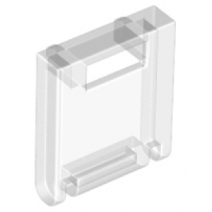 container box 2x2x2 deur met gleuf transclear
